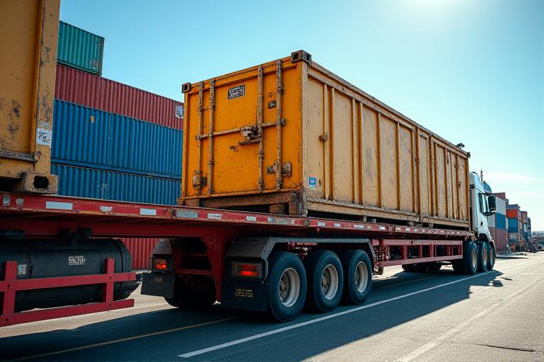 Specialized loading ramp for oversized cargo